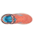 thumbnail image 2 of Saucony Women's Echelon 9 Running Shoe, Coral/Ocean, 9, 2 of 6