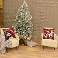 thumbnail image 5 of Christmas Decorations - Christmas Pillow Covers 18x18 Set of 4,Merry Christmas Pillows for Couch Sofa Home Decor Xmas Cushion Covers Indoor Decor, 5 of 6