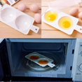 thumbnail image 4 of Microwave Egg Cooker, Microwave Egg Boiler Egg Poacher, Egg Cooker For Microwave, Plastic Microwave Double Egg Poacher, 4 of 5