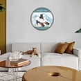 thumbnail image 4 of I Do What I Want,Never Stop Dreaming,Raccoon Bathroom Round Tin Sign Animal Wall Art Inspirational Quote Sign for Bedroom Bathroom Metal Sign 12x12 Inches, 4 of 6