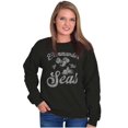 thumbnail image 3 of Popeye Commander of the Seas Cartoon Sweatshirt for Men or Women Brisco Brands S, 3 of 6