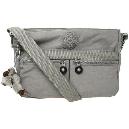 Kipling Women S Angie Nylon Cross Body Bag Slate Grey Women S Angie Nylon Cross Body Bag Slate Grey