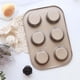 thumbnail image 3 of 6 Molde de pastel redondo sin adherentes Molde de taza de Maffin, 3 of 7