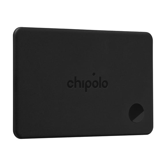 Chipolo CARD Rechargeable Tracking Device, Charcoal, 1 Pack