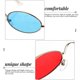 thumbnail image 2 of Party Sunglasses 6 Pairs Gold Frame Gray Lens Eyewear For Beach Holiday Fashion Accessory, 2 of 5