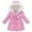ZG-Pink, variant on dmqupv Girls Winter Coat Baby Winter Coat with Hooded Toddler Boys Girls Puffer Jackets Pink,Size for 7-8 Years