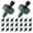 Green, variant on Pressure Compensated Drippers, 0.5 GPH Flow for Garden System, 2026 Self Cleaning Constant Flow Drip Irrigation Emitters for 1/4 Inch Tubing (30 Pcs)red