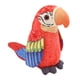 thumbnail image 2 of Pájaro electrónico con alas ondulantes que graba y repite, regalo para niños y niñas, loro rojo de peluche, 2 of 8