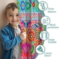 thumbnail image 3 of Blackout Kids Curtains,Boho Bohemia Pioneer Flower Childrens Insulated Curtains Set Of 2,Bedroom Essentials,Toddler Room Decor 42"x54"(106x137cm), 3 of 4