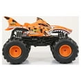 thumbnail image 6 of New Bright (1:14) Hot Wheels Tiger Shark Battery Radio Control Monster Trucks, 61460U-4O Child, 6 of 10