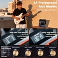thumbnail image 4 of JOYO JAM BUDDY II 10W Portable Electric Guitar Combo Amplifier, Multi-Effects with Footswitch, OTG Recording & Bluetooth ABS & Aluminum Alloy for Guitar Practice, 4 of 9
