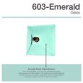 thumbnail image 4 of MR Direct 603-Emerald Glass Single Bowl Square Vessel Sink WF Faucet, and Pop-up Drain in Antique Bronze, 4 of 7