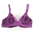thumbnail image 4 of -Push Up Bra Front Closure Padded Bra Seamless Gather Underwear, 4 of 5