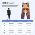 thumbnail image 2 of Salouo Color Splash Fox Portrait Print Pajama Pants for Men, Lounge Pants Elastic Waistband Casual Men's sleepwear Loungewear Sleep Pajama Pant -Large, 2 of 7