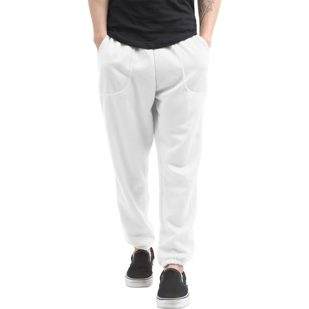 mens elastic bottom sweatpants