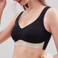 thumbnail image 4 of Penkiiy Sports Bras for Women Women’s Sports Bra Wirefree Padded Medium Support Yoga Bras Gym Running Workout Tank Tops For Workout Sleeping Traveling Black Bras, 4 of 4