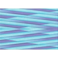 thumbnail image 1 of Ahgly Company Tapis Rectangulaire Lavable en Machine Intérieur Transitionnel Bleu, 2 Pieds x 5 Pieds, 1 of 7