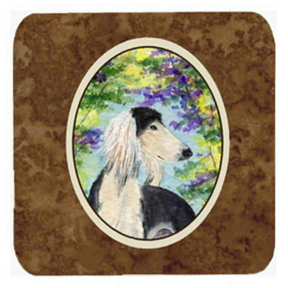 Saluki Foam Coasters - Set 4