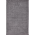 thumbnail image 1 of Unique Loom Studio Solid Shag Urban Modern Rug 5' x 8' Rectangle Dark Gray, 1 of 2