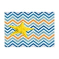 thumbnail image 1 of Ambesonne Marine Jigsaw Puzzle Durable Cardboard, Angled Stripes Starfish, 1000 pcs, Multicolor, 1 of 5