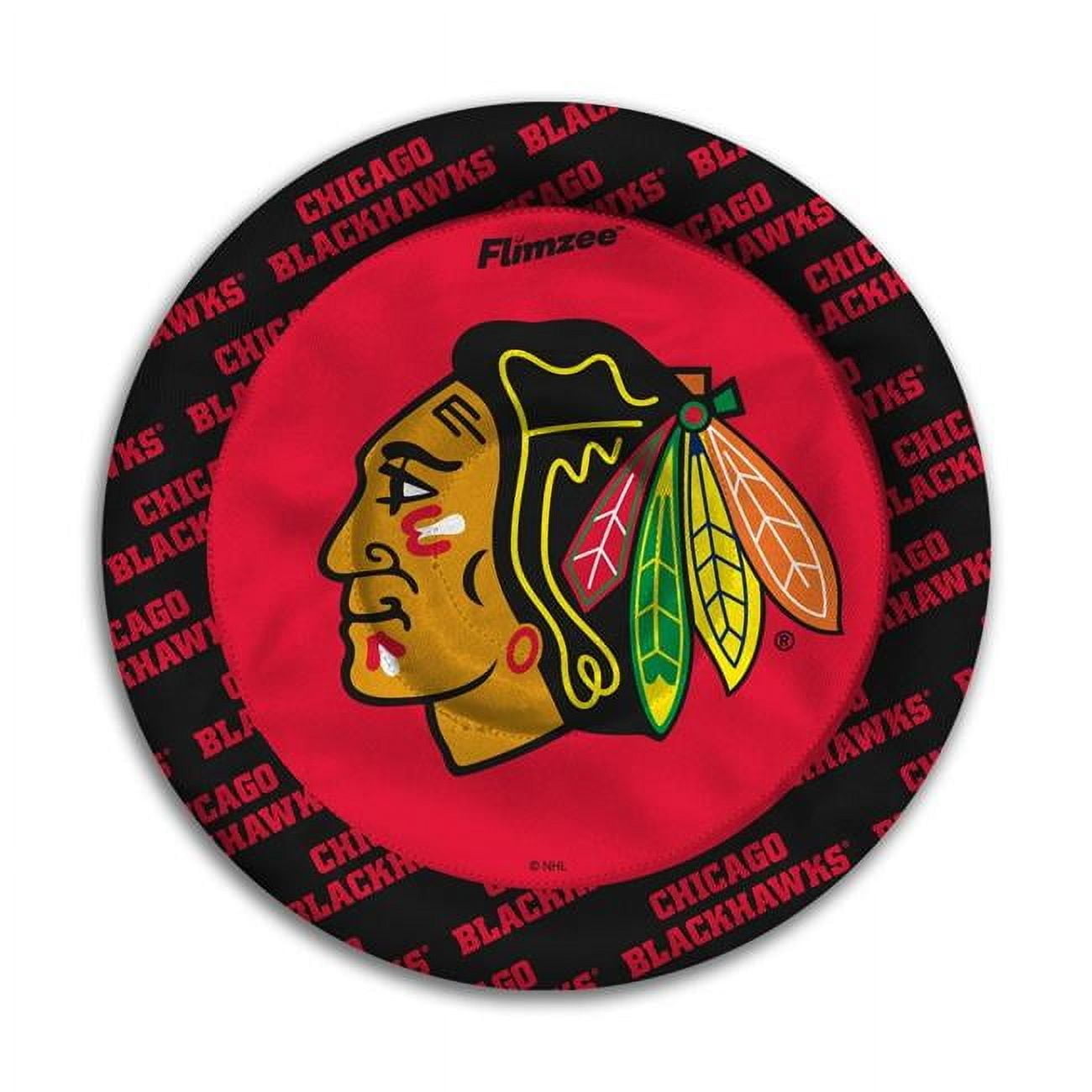 YouTheFan NHL Chicago Blackhawks Flimzee Bean-Bag Flying Disc