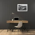 thumbnail image 3 of Frank, Jacob W. 24x17 White Modern Wood Framed Museum Art Print Titled - Spring along the Gardner River, Yellowstone National Park, 3 of 4