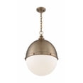 thumbnail image 2 of 60/7049-Nuvo Lighting-Ronan-1 Light Large Pendant in Vintage Style-17.5 Inches Wide by 24.63 Inches High-Burnished Brass Finish    -Traditional, 2 of 2