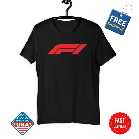 VINTAGE New Formula 1 Racing Logo Unisex T-Shirt, Size S-5XL Inspired Motorsport Fan Tee