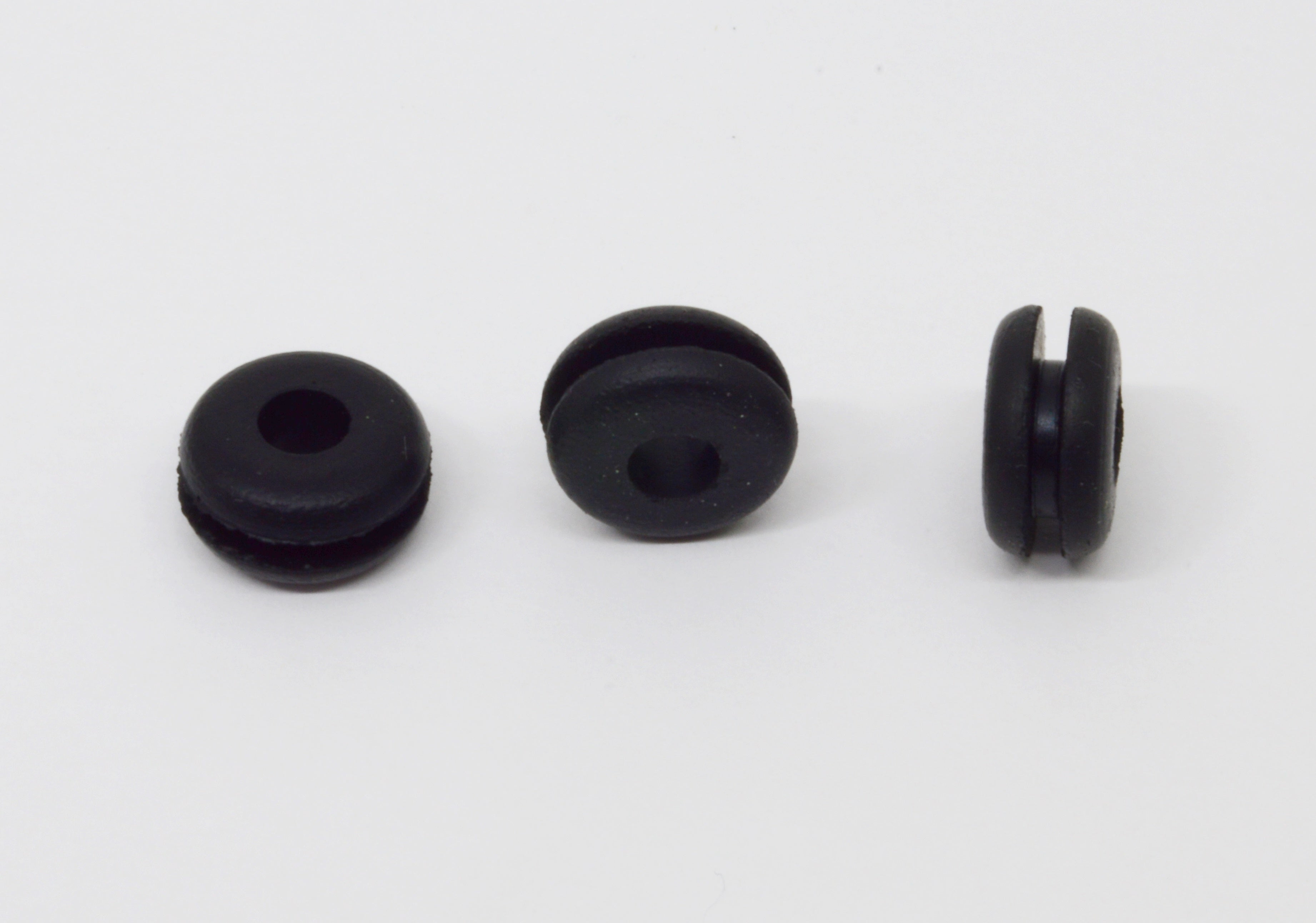 Dangoodbuy - Fits 5/16" Hole - 1/16" Panel Thickness - 3/16" Center Hole - 1/2" Outer Diameter - Overall Height 1/4" - Rubber Grommet (100)