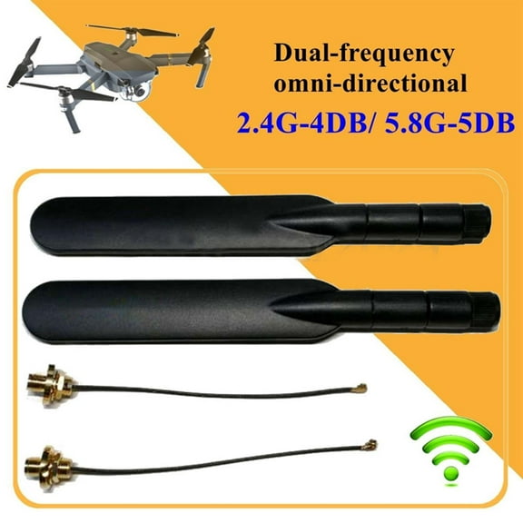 Enhanced Signal Antenna Set for DJI Mavic Pro Long Range FPV, Easy Installation, Non-Destructive Antenna