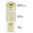 thumbnail image 2 of Boys 3-Pack Long Sleeve Casual Dress School Uniform Shirts (Big Boys, Little Boys), 2 of 5
