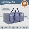 thumbnail image 2 of Bolsas de mudanza FYGRIP extra resistentes, grandes, paquete de 12 unidades, azul oscuro, 2 of 5