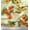 Light Yellow, variant on Soimoi Cotton Duck Fabric Floral & Leaves Tropical Decor Fabric Printed Yard 42 Inch Wide