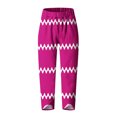 thumbnail image 5 of Dwaogom Women's Summer Comfortable And Fashionable Printed Cropped Pants Fleece Lined Leggings Women Warm Leggings Plus Size, 5 of 5