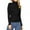 Black, variant on PATLOLLAV Sweater for Women 2022,Women's Fashion Long Sleeve Turtlen Neck Knitted Sweater Wrap Pullover