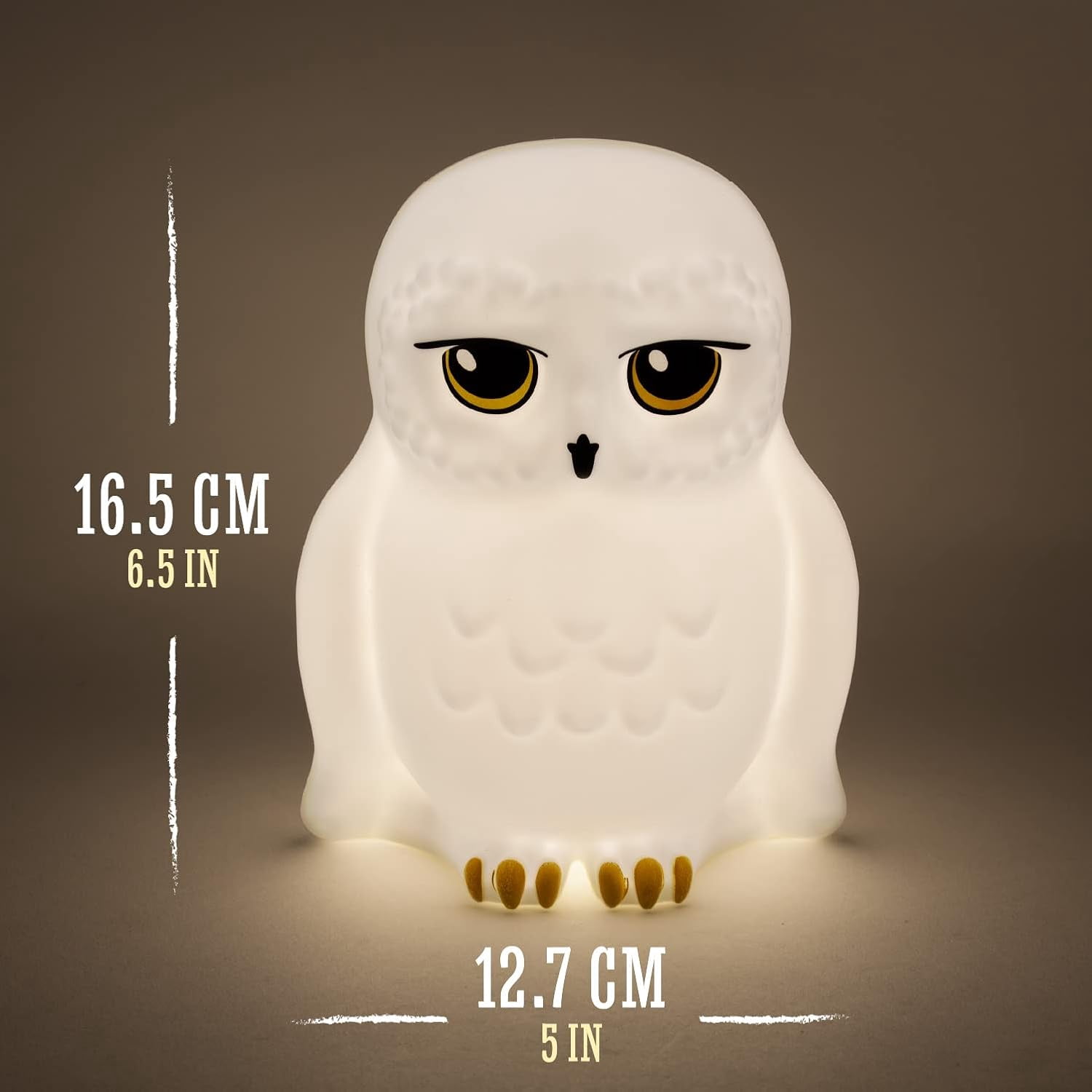 Harry Potter Hedwig Night Light – Officially Licensed Harry Potter Decor Gift, Bedroom Portable Mood Light for Kids, Battery Powered | Paladone