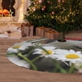 thumbnail image 6 of Sikiie Daisy Guinea Pig 30-48 inches {designName} Print Christmas Tree Skirt Snowman Xmas Tree Skirt with Edge Christmas Decorations for Holiday Party36", 6 of 7