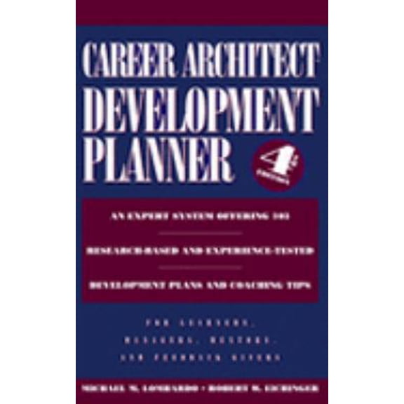 Pre-Owned Career Architect Development Planner, 4th Edition (Paperback) 1933578017 9781933578019