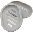 thumbnail image 4 of 2-Piece Soap Box With Drain Pipe, Soap Holder, Soap Liquid, Easy To Clean, Dry, 4 of 5