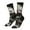3 Black, variant on Realistic Rose Skull Print Adult Socks for Men & Women,Calf Socks, Ankle Socks,Boots Socks,Breathable Casual Sock,Unisex Crew Socks