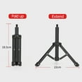thumbnail image 3 of Microphone Tabletop Microphone Tripod Stand Desktop Mic Stand Metal Mic Tripod with Mic Holder for Streaming Recording, 3 of 6
