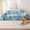 Blue White, variant on decorUhome Sofa cover for 3-Cushion Couch, Washable Slipcover with Tassels, Soft Chenille Couch Cover for Pets & Kids, Home Decor (Gery, 71" x 118")