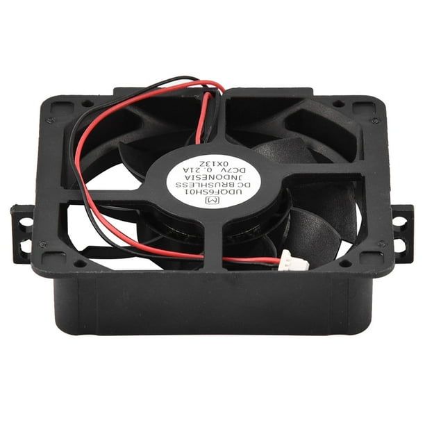 Ventilador AC, Ventilador de Refrigeracio -Anter -Abs de 9 Aspas, Ventilador de Caja Negra, Ventilador de Ventilación de Piso Con Rendimiento Óptimo para 2 50000/30000
