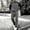 B Dark Gray, variant on Timoontee Men's 2 Piece Outfits Long Sleeve Crew Neck Fleece Sweatshirt with Drawstring Straight Jogger Sweatpants Casual Gym Sweatsuits Black L