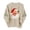 Khaki 2, variant on Women's Christmas Snowman Print Sweatshirt, X-mas Party Holiday Crewneck Long Sleeve Fleece Lined Relaxed Tops, S-XXL