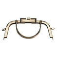 thumbnail image 1 of Metal Purse Frame DIY Craft Frame Clutch Frame Arch Kiss Clasp Lock Metal Bag Frame for Handmade Handbag Bag Hardware Sewing Gold 20.5cm, 1 of 8