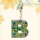 thumbnail image 1 of Cuadros Decorativos DIY diamante arte llaveros hecho a mano punto taladro llavero letras señora bolso colgante Wdftyju de costura negro 4 estilos, 1 of 9