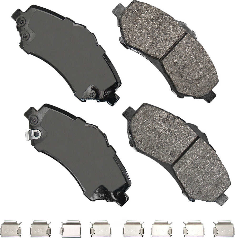 Akebono SDF1273 Severe Duty Ultra Premium Disc Brake Pad Kit