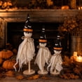 thumbnail image 6 of 3-Pack Halloween Ghost Figurines Set, Resin Tabletop Decor for Home, Cute Decorations for Party, Indoor Fall Seasonal Holiday Display, 1Pack 3-Pack Ghost #I, 6 of 7