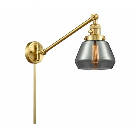 Innovations Lighting - Fulton - 1 Light Swing Arm Wall Sconce In Industrial